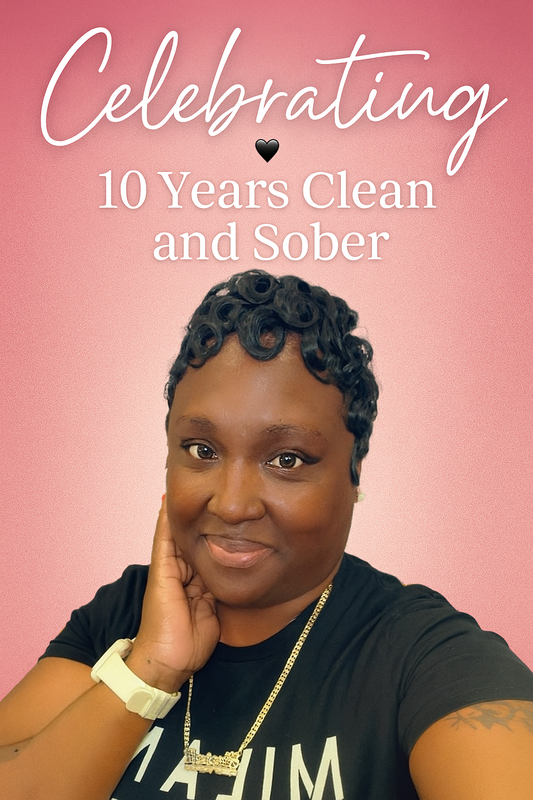 10 years clean and sober